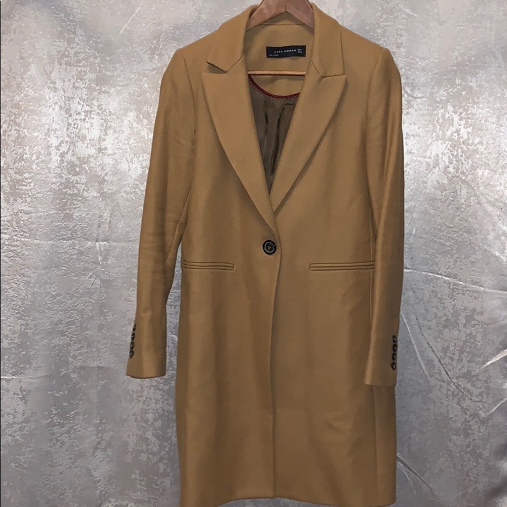 Zara Camel Coat